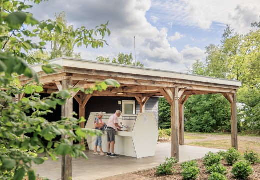 Sanitairgebouw vakantiepark Kaps