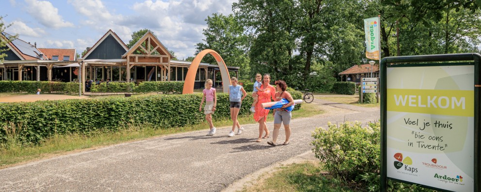 Entree recreatiepark Kaps Entree recreatiepark Kaps